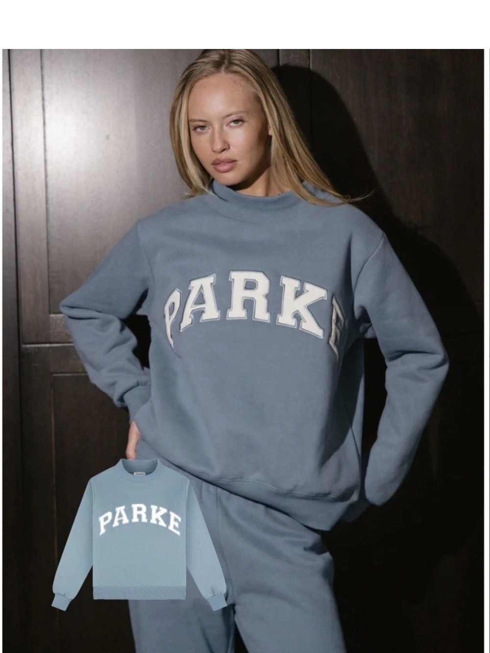 New Parke Glacier L/XL Cozy Mockneck 💙*SOLD OUT EVERYWHERE*💙